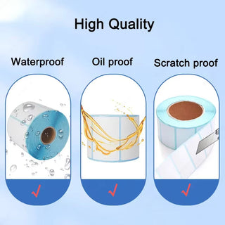 70x70 mm Direct Thermal Barcode Label Sticker (DT)
