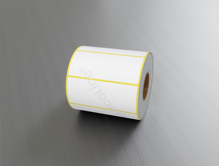 75x38 mm 3x1.5" Direct Thermal Label Sticker (DT)