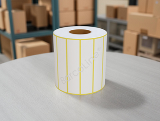 100x25 mm 4x1" Direct Thermal Label Sticker (DT)