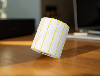100x25 mm 4x1" Direct Thermal Label Sticker (DT)