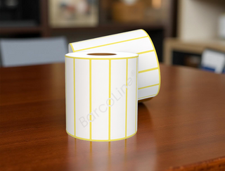 60x20 mm Direct Thermal Barcode Label Sticker (DT)