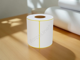 70x70 mm Direct Thermal Barcode Label Sticker (DT)