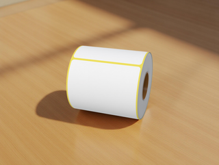 62x70 mm Direct Thermal Barcode Label Sticker (DT)