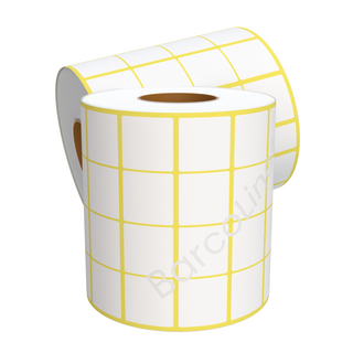 25X25 mm Direct Thermal Barcode Label Sticker (DT)
