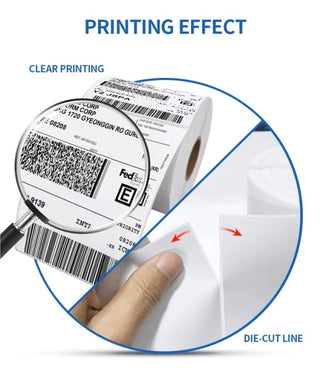 100x150 mm 4x6" Shipping Direct Thermal Barcode Label Sticker (DT)